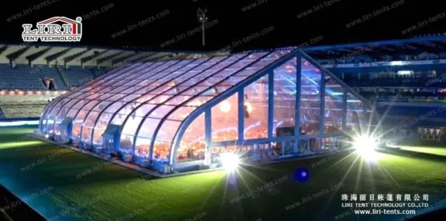 temporary sports structure